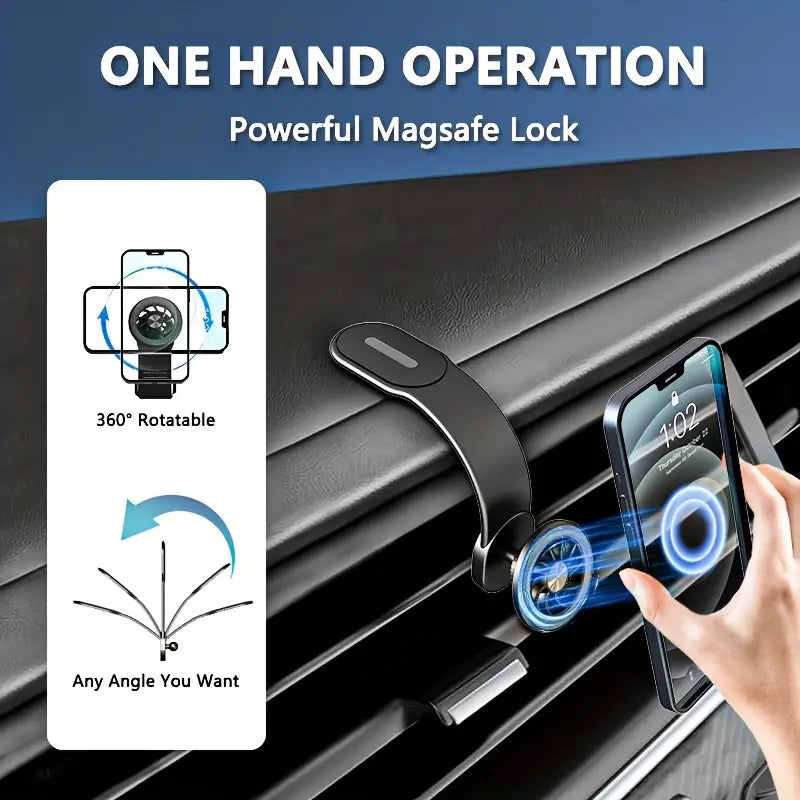Magnetic Phone Holder for Dashboard - daudcars