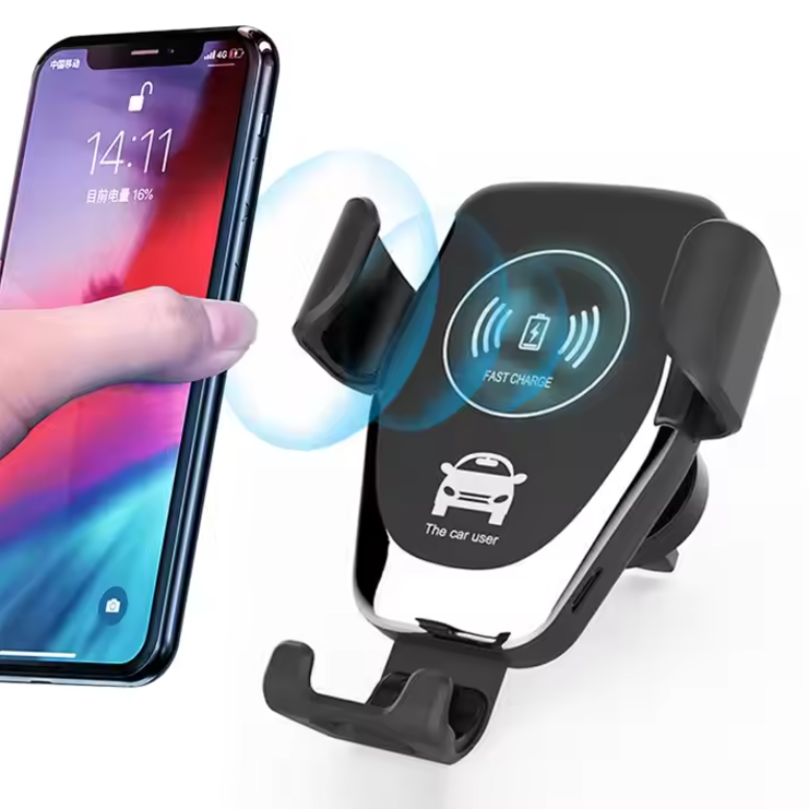 Auto Clamping Wireless Car Charger - daudcars