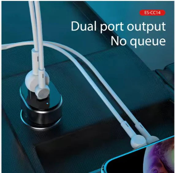 Dual Port Car Charger - daudcars