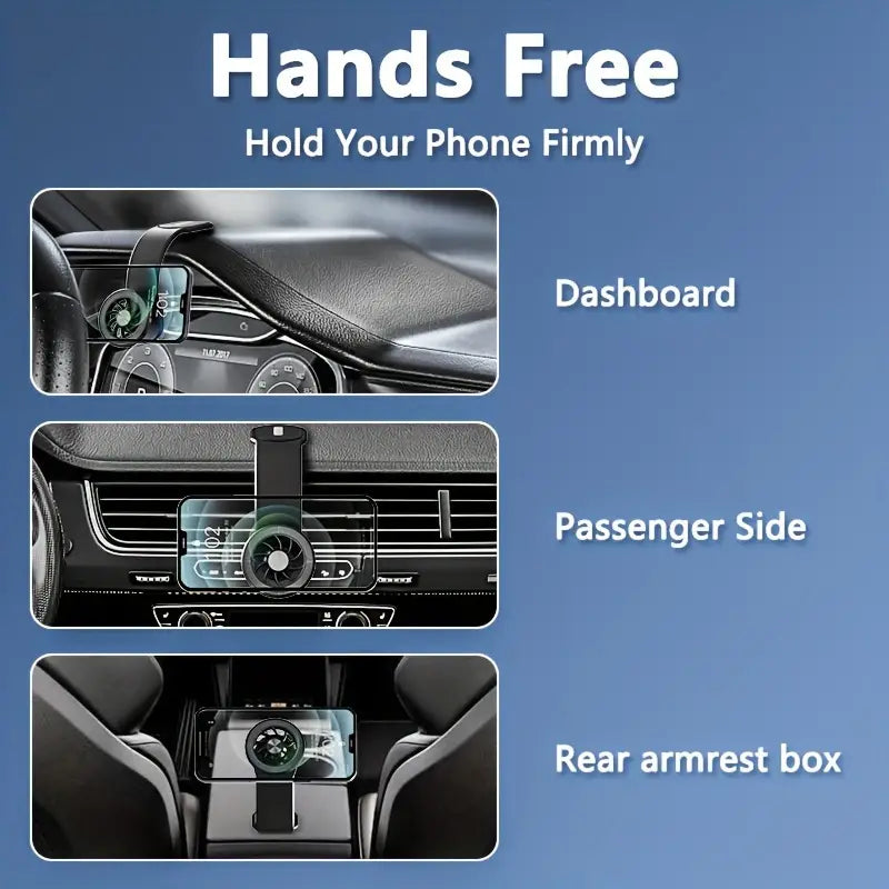 Magnetic Phone Holder for Dashboard - daudcars