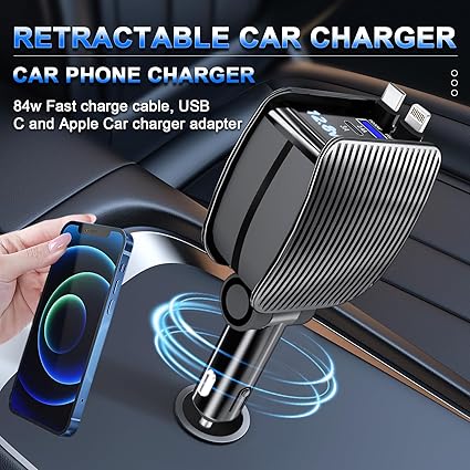 Retractable Car Charger - daudcars